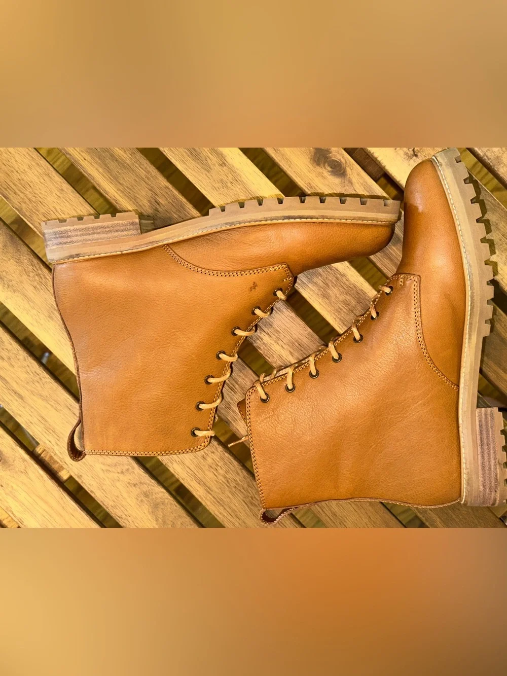 Madewell The Clair Lace-Up Boot Size 9.0